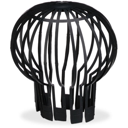 Downspout Cover, 4-pack, Plastic Basket, Leaf Catcher for Gutter, Rain Pipe Cover, Gutter Cover, Ø 13 cm, black - Image 5