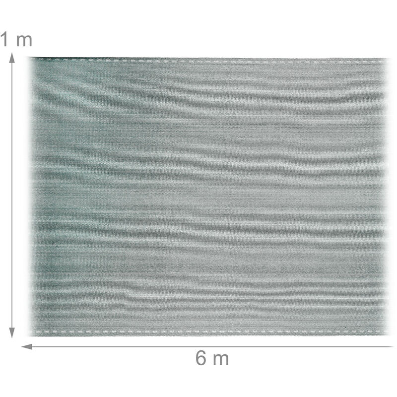 Fence Fabric Privacy Screen 1x5m Green HDPE UV-Stabilized Weatherproof for Garden Fences and Balcony Railings - Image 4