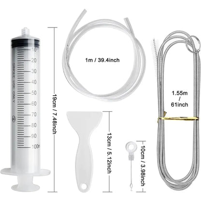 Refrigerator Drain Hole Cleaning Kit 8-Piece Set for Refrigerator Maintenance - Image 4