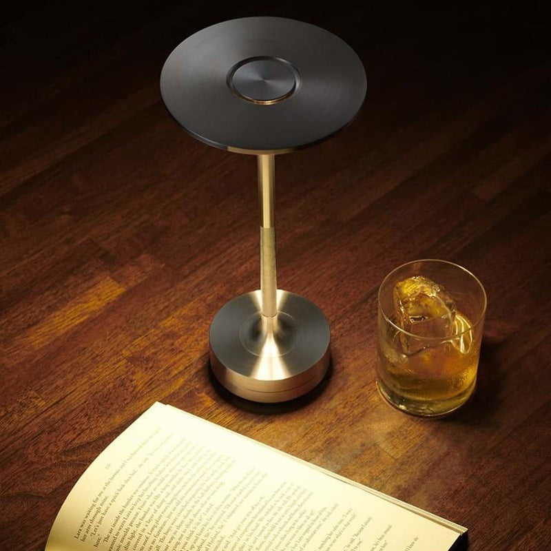 Dimmable USB Rechargeable Desk Lamp GPA black - Image 3