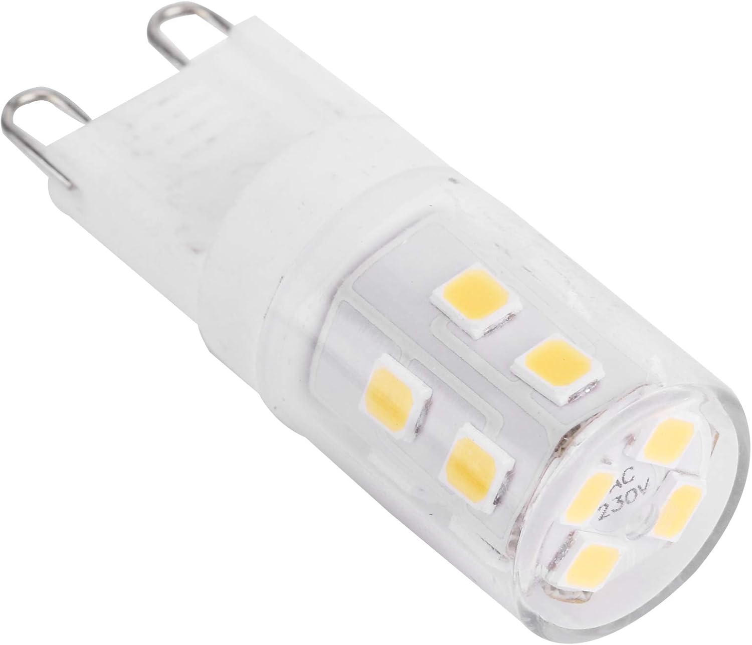 G9 LED Bulbs 2W 16-LED Mini Light Bulbs, Dimmable, Energy Saving Equivalent 30W Halogen, 10pcs, Ceramic Base, Eye Protection - Image 2