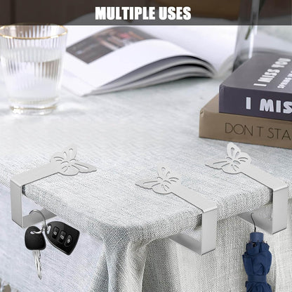 10-pack Tablecloth Clips for Thick Outdoor Tables, Butterfly Tablecloth Clip for Indoor Picnic Tables, Heavy Duty Stainless Steel Clip for Party W - Image 4