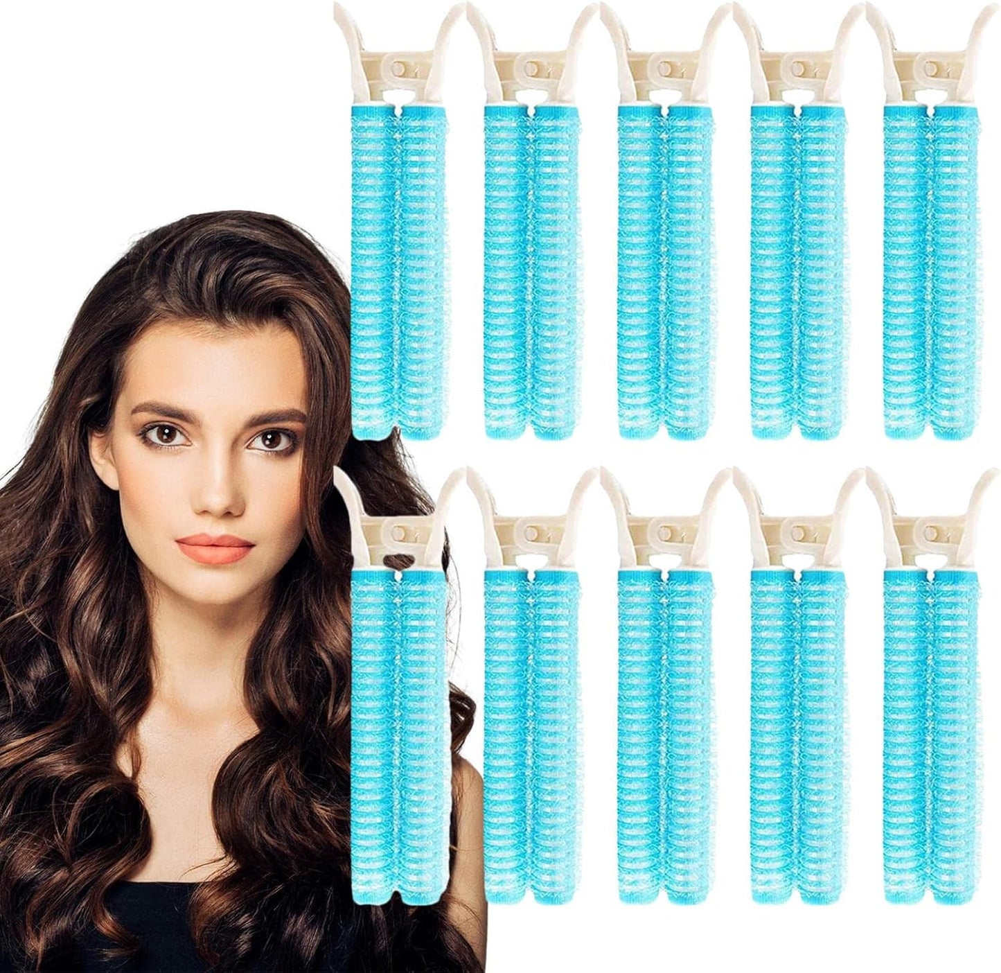 Volumizing Hair Root Clips - Set of 10 Magic Clips for Hair Volume - Hair Root Fluffy Hair Clip Head Seamless Hair Clip Curling Barrel - - Image 5