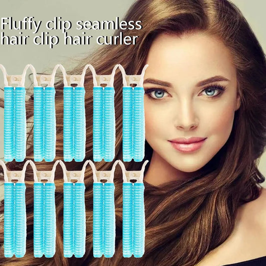 Volumizing Hair Root Clips - Set of 10 Magic Clips for Hair Volume - Hair Root Fluffy Hair Clip Head Seamless Hair Clip Curling Barrel - - Image 6