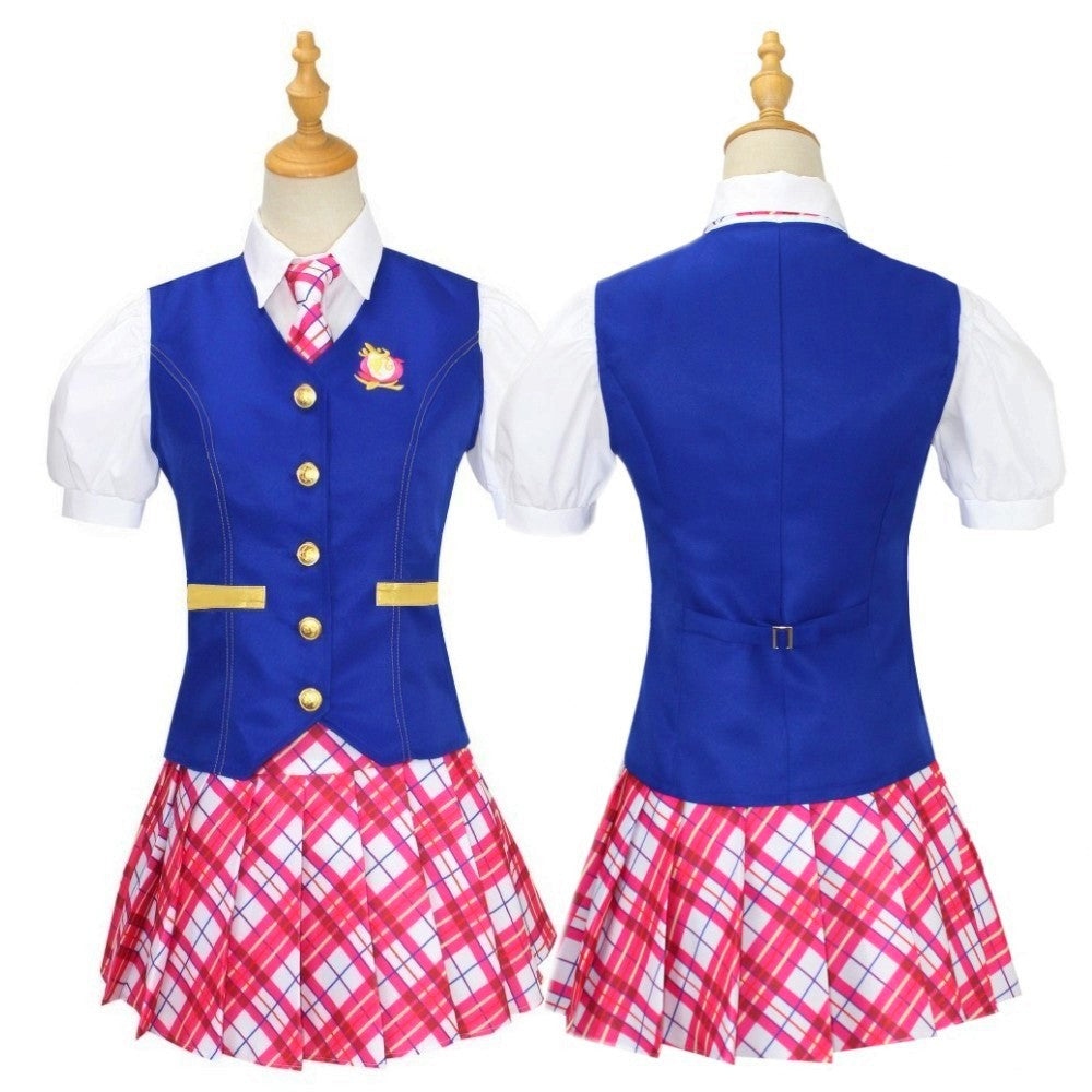 Barbie Movie Delancy Dress Four-Piece Set S Ever After High Princess Academy School Uniform Costume - Image 2