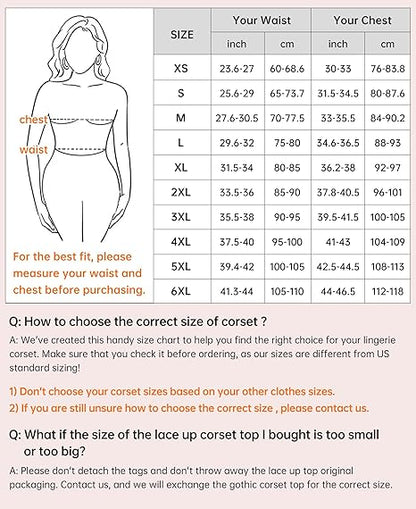 Black Lace Waist Push Up Corset Top Bustier Bodysuit Shapewear for Women - Image 2