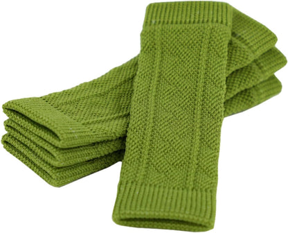 Dog Elbow Protector, 4 Dog Legs Knitted Socks, Dog Wound with Skin Friendly, Pet Leg Wound Protector, Dog Leg Warmer Wraps, Pet Elbow Protective Sleeve for Small Medium Dogs