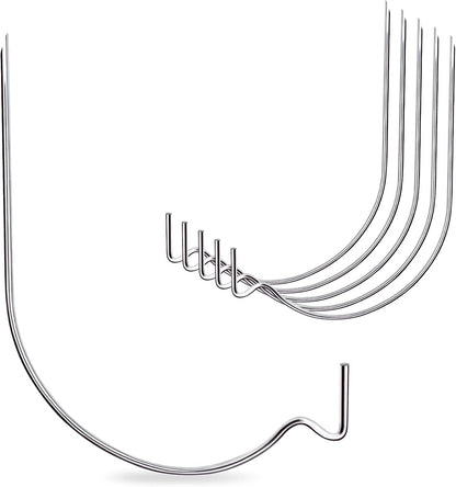 Picture Hanger Super Hook 20PCS,High-Quality Steel Picture Hanger Hercules Hooks,Used for Drywall, Wood Wall, Plaster Wall, can Hang Photos, Art, Clock, Mirror.