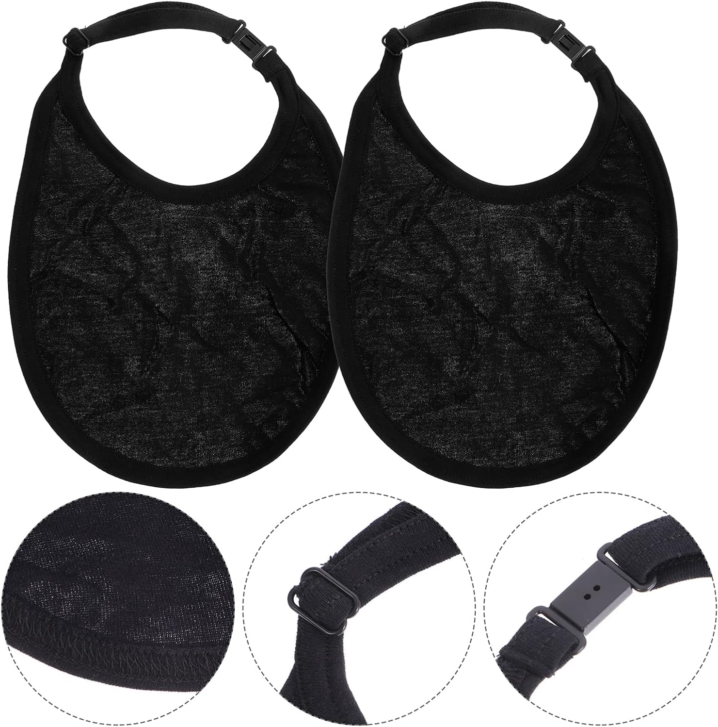 Tracheostomy Neck Stoma Protector Dust- Proof Neck Trachea Protector Dust- Proof Cover Shield 2Pcs - Image 2