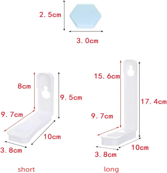 4 Pcs of Bed Sheet Anti-Slip Buckle, Bed Sheet Retainer, Mattress Bed Sheet Angle Fixer, Quilt Anti-Run Fixing Buckle, Used for Fixing Bed Sheets, Sofas, Tablecloths, Curtains - Image 2