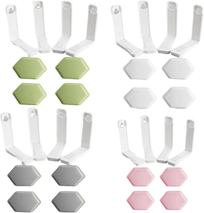 4 Pcs of Bed Sheet Anti-Slip Buckle, Bed Sheet Retainer, Mattress Bed Sheet Angle Fixer, Quilt Anti-Run Fixing Buckle, Used for Fixing Bed Sheets, Sofas, Tablecloths, Curtains - Image 3