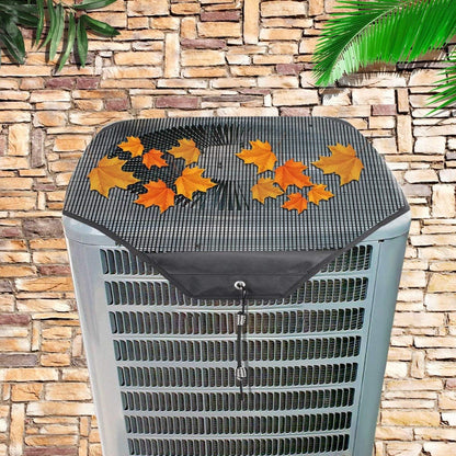 Ac Unit Cover - Conditioner Summer Top Air Conditioner Leaf Guard Air Conditioner Cover For Outside Units (Mesh, 28"×28") - Image 2