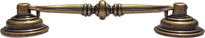 10 Pack  4.25"Hole Center Shabby Chic Drawer Pulls Handles Antique Bronze Kitchen Cabinet Drop Bail Pulls Handles (108mm/Antique Brozne) - Image 4