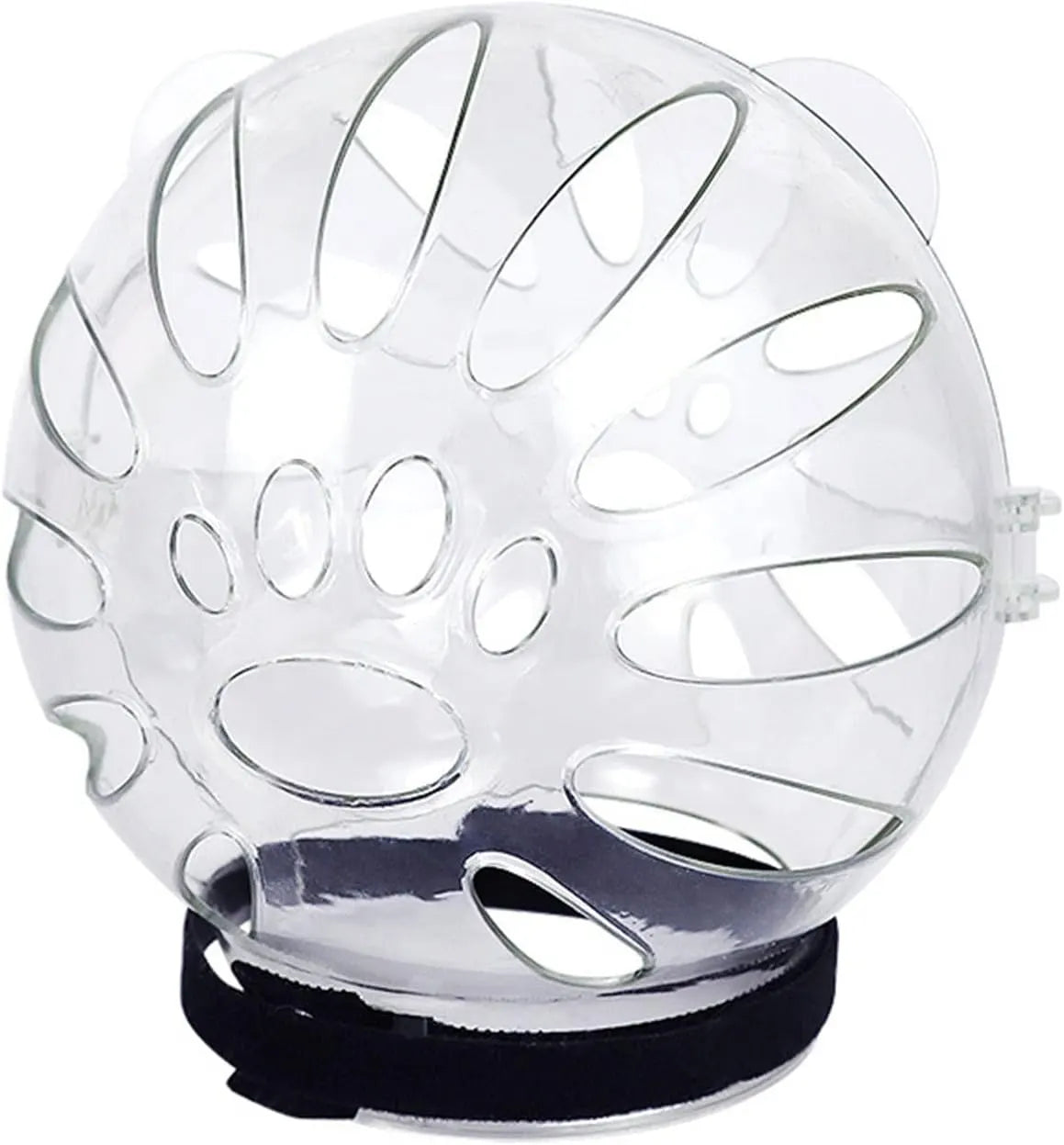 Pet Recovery Space Helmet Anti-Lick/Anti-Bite Head-Cover Breathable- Helmet Grooming Help Supplies Muzzles for Biting
