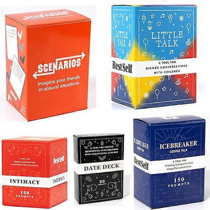 BestSelf Intimacy Games Conversation Starters for Couples - Relationship Building Card Games for Parties, 150 Cards - Image 2