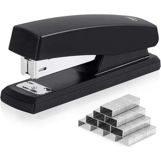 Stapler with 1000 Staples， Office Stapler， 25 Sheets Capacity Stapling