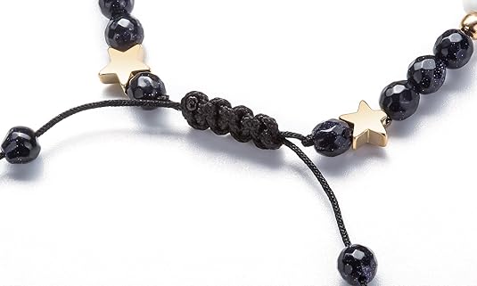 Solar System Eight Planets Bracelet for Men and Women, Universe Galaxy Natural Stone Beads Gift - Image 4