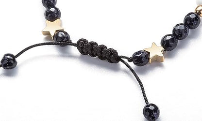 Solar System Eight Planets Bracelet for Men and Women, Universe Galaxy Natural Stone Beads Gift - Image 4