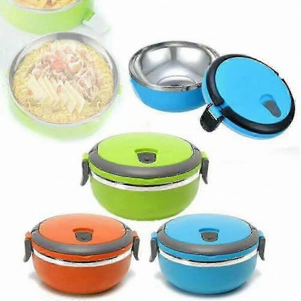 Portable Vacuum Insulated Stainless Steel Food Container Thermos for Travel, Compatible with YUX