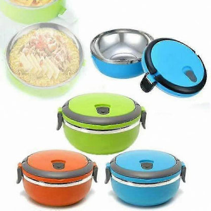 Portable Vacuum Insulated Stainless Steel Food Container Thermos for Travel, Compatible with YUX