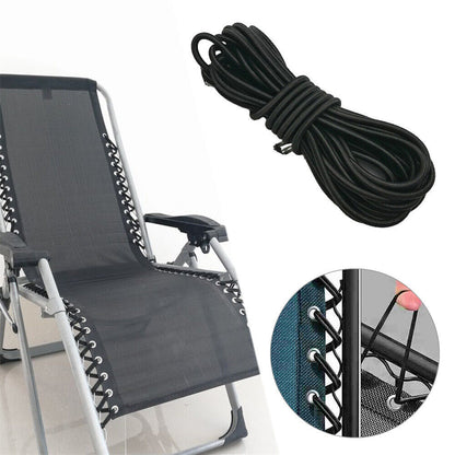 8pcs Folding Chair Sun Lounger Accessories Elastic Attachment Bungee - Image 3