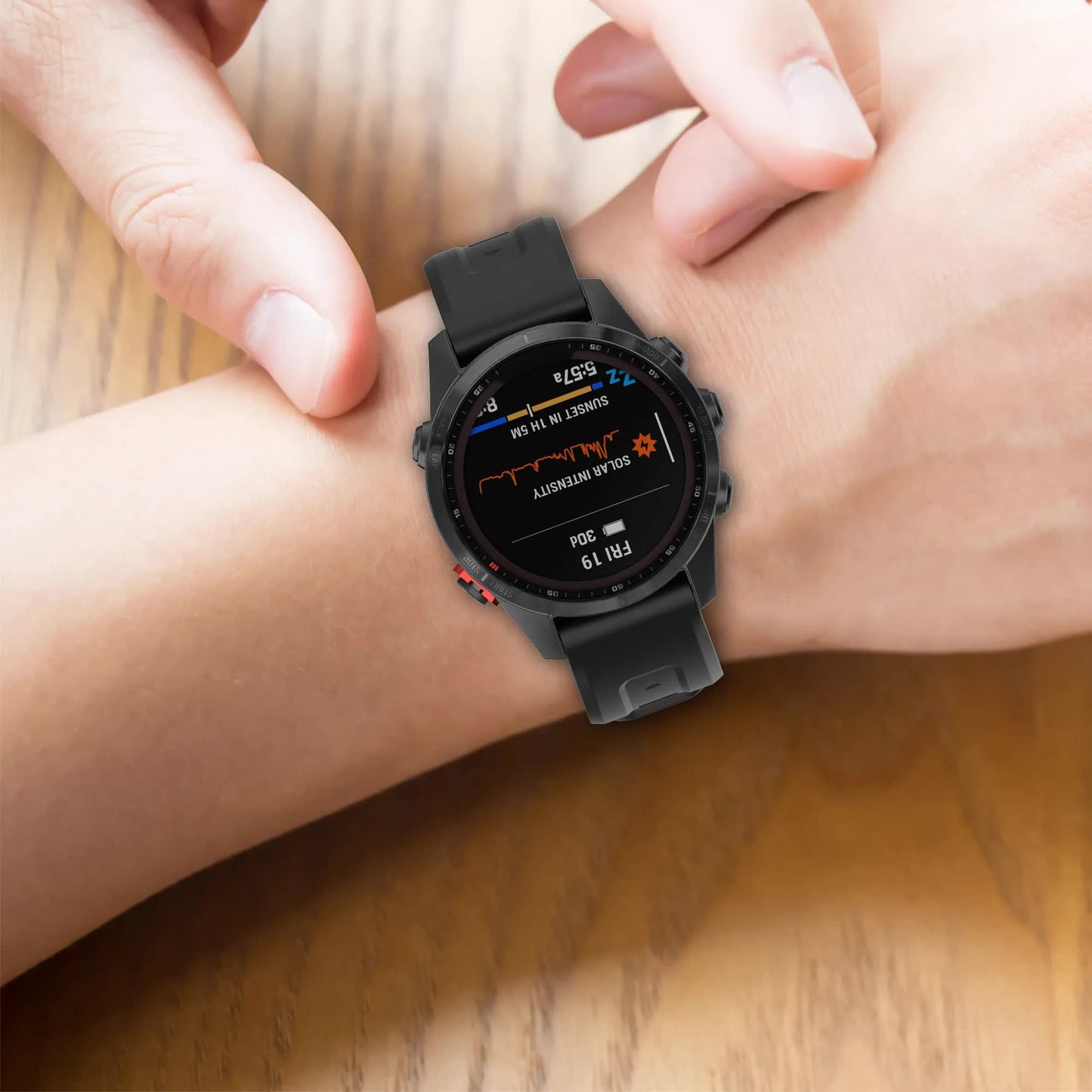 Silicone Strap for Garmin Fenix 7X 7 7S 6X 6 Pro 6S 5 5X Plus Compatible with Descent mk2i mk3 Fenix 13 13 26mm 51mm - Image 3