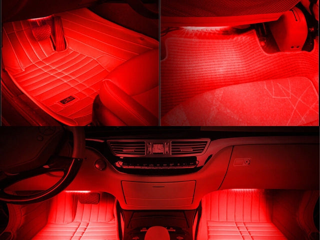 T10 w5w Canbus Red 4-pack LED bulbs 12v / 24v Red Red - Image 3
