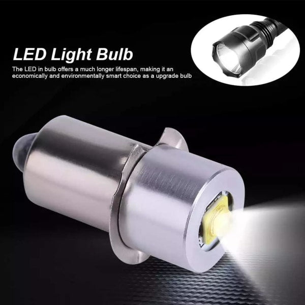 P13.5S DC6V-24V/3-12V LED Upgrade Lights White Maglite Flashlight 3-12v white - Image 2