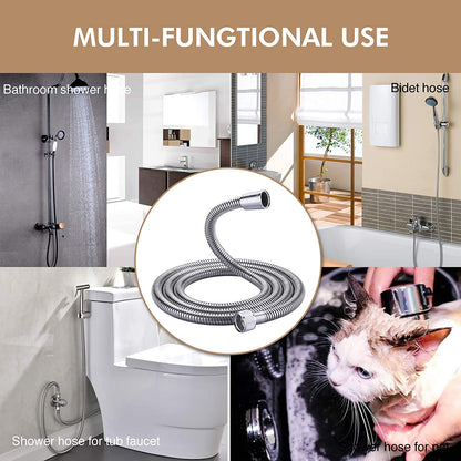 Shower hose Stainless steel 2.5 meters - Image 3
