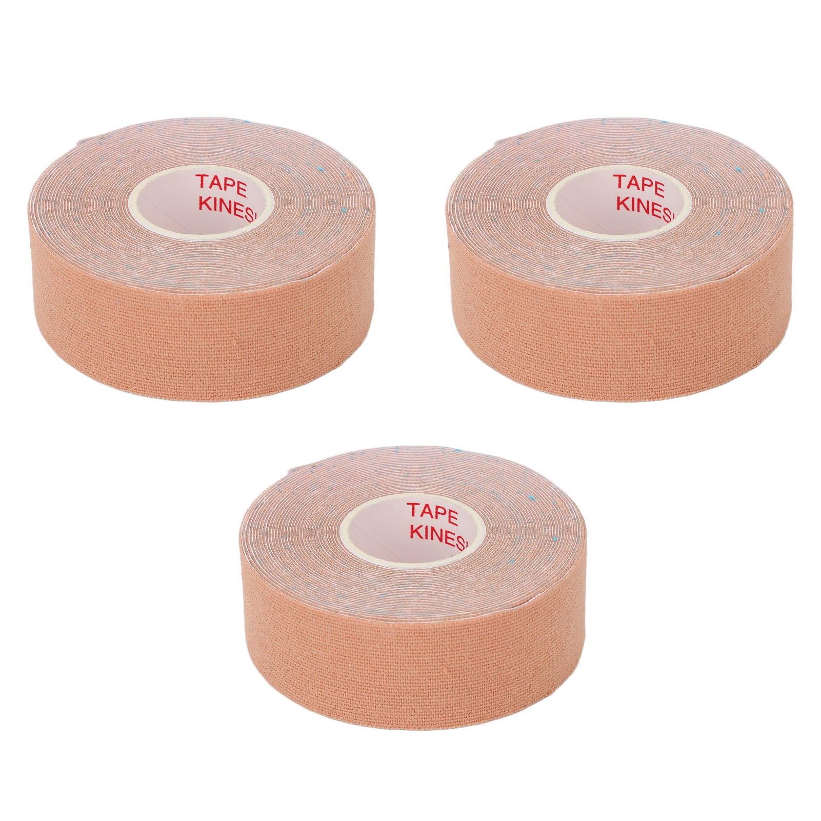 3 Rolls Facial Tape Facial Wrinkle Removal Strip Easy to Cut V-Shaped Lifting Patch Skin Tone - Image 2