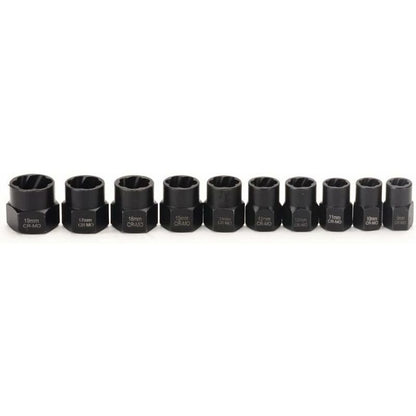 Impact Tool Set 11-Piece 9.5mm Bolt with Toolbox - Image 2