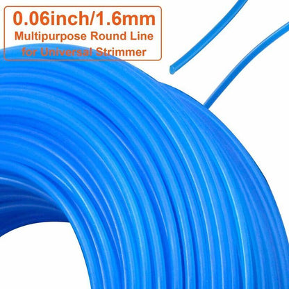 Round Nylon Wire Spool for Trimmer Brushcutter Diameter 1.6 mm Length 100 m, Replacement Wire Trimmer Wire..DEBUNS - Image 3