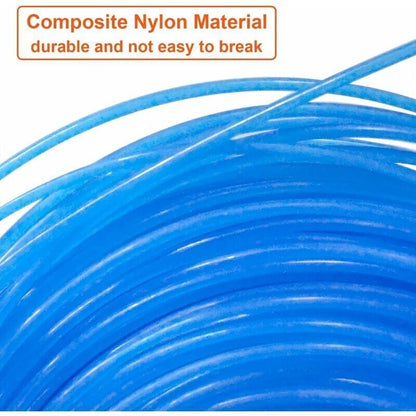 Round Nylon Wire Spool for Trimmer Brushcutter Diameter 1.6 mm Length 100 m, Replacement Wire Trimmer Wire..DEBUNS - Image 4
