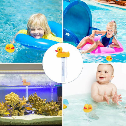 Floating Duck Style Pool Thermometer with String for Outdoor Indoor Pools Hot Tubs Spas - Image 4