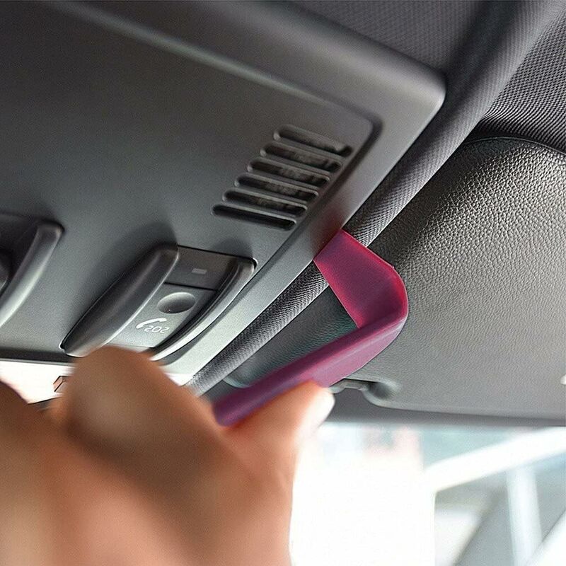 Car Stereo Removal Tool, Plastic Door Panel Pry Tool, Breaker Tool, Screwdriver, Four-Piece Set, Plastic Buckle, Screwdriver 6 Inch - Image 4