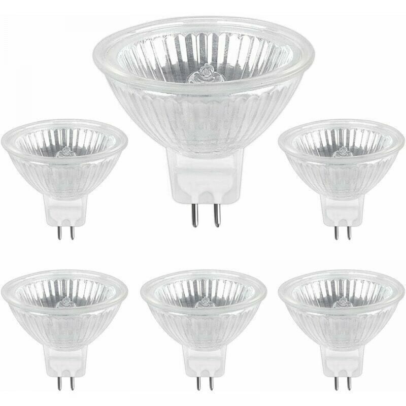 MR16 Halogen Spot Lamp 35W 12V GU5.3 Bulbs 6-Pack