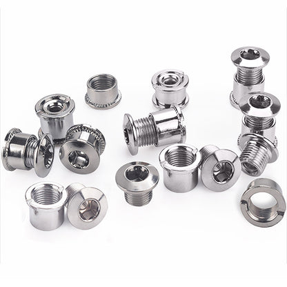 Chainring Bolt Nut for 5-Speed Road Bike Black - Image 9