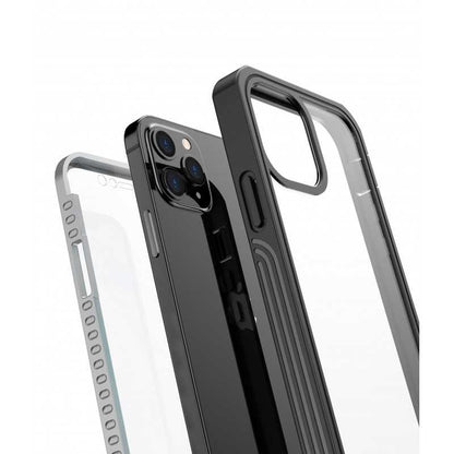 iPhone 12 Full Coverage Premium 3D Case ThreeSixty Transparent Transparent - Image 4