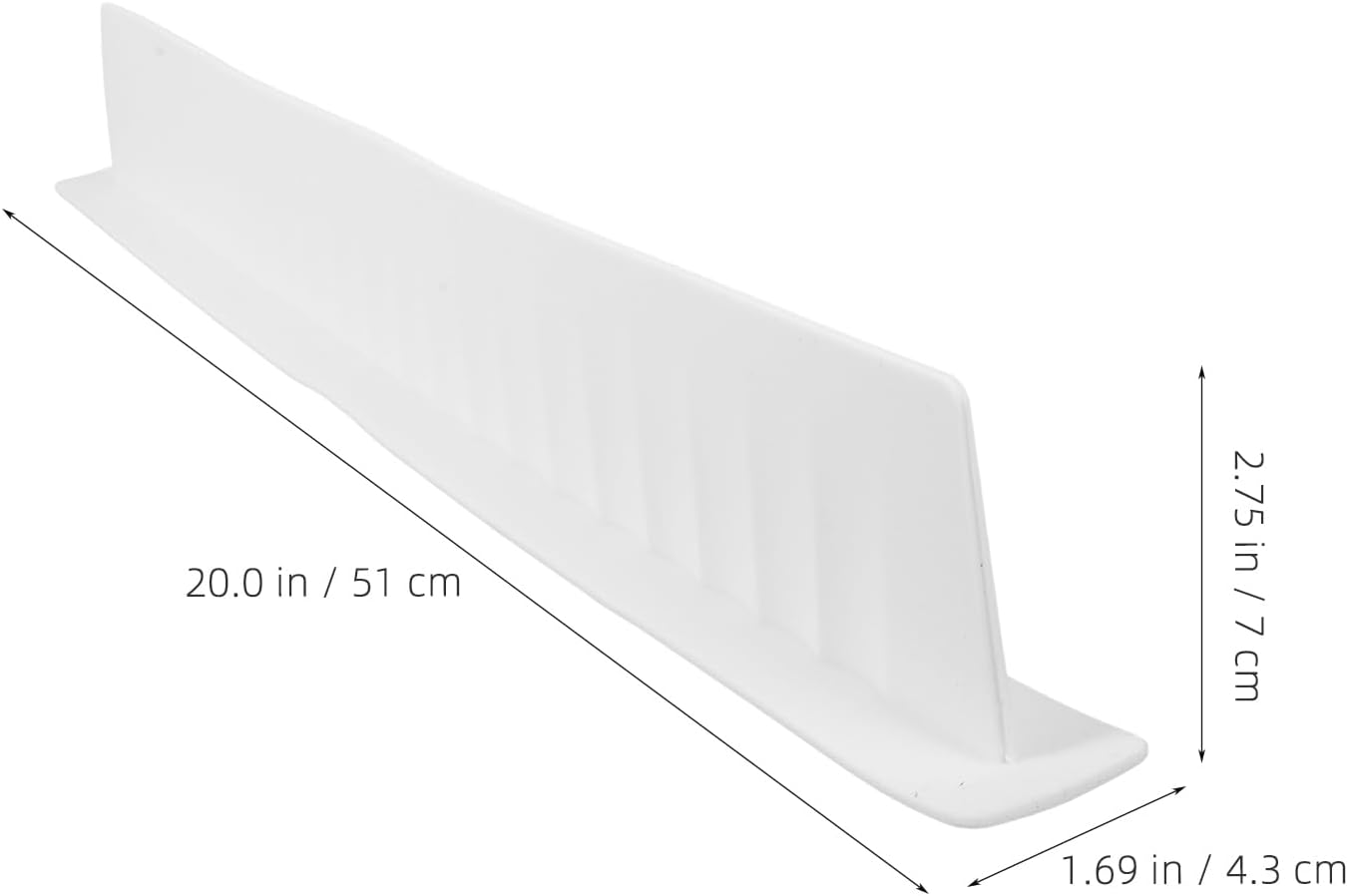 Silicone Sink Splash Guard: Splatter Guard Detachable Kitchen Sink Baffle Board Splash Protector for Restaurant Bathroom Home Kitchen - Image 2
