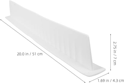 Silicone Sink Splash Guard: Splatter Guard Detachable Kitchen Sink Baffle Board Splash Protector for Restaurant Bathroom Home Kitchen - Image 2