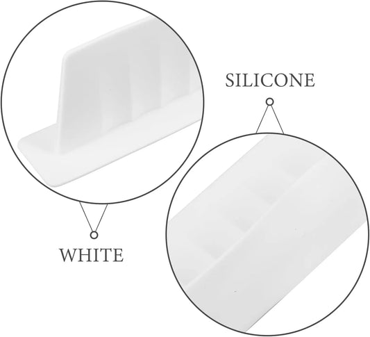 Silicone Sink Splash Guard: Splatter Guard Detachable Kitchen Sink Baffle Board Splash Protector for Restaurant Bathroom Home Kitchen - Image 3