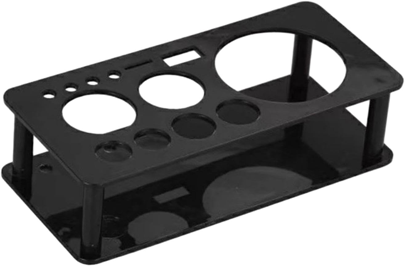 Professional Cocktail Shaker Stand, Bartender Kits Storage Stand, Bartending Tool Holder for Bar Cocktail, Black