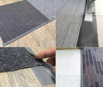 LVLONG Carpet Edge Trim - Cuttable Customizable Carpet Floor Edge Binding Threshold Strip, Anti Slip Carpet Joining Strip 1/2/3/4/5/6/7/8/9/10m Long (Size : Length-7m(23ft)) - Image 2