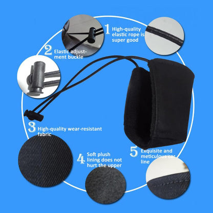 2Pcs Driving Shoe Heel Covers, Driver Heel Protector Pad Flat Shoe External Guard Cushion for Heel Protection - Image 3