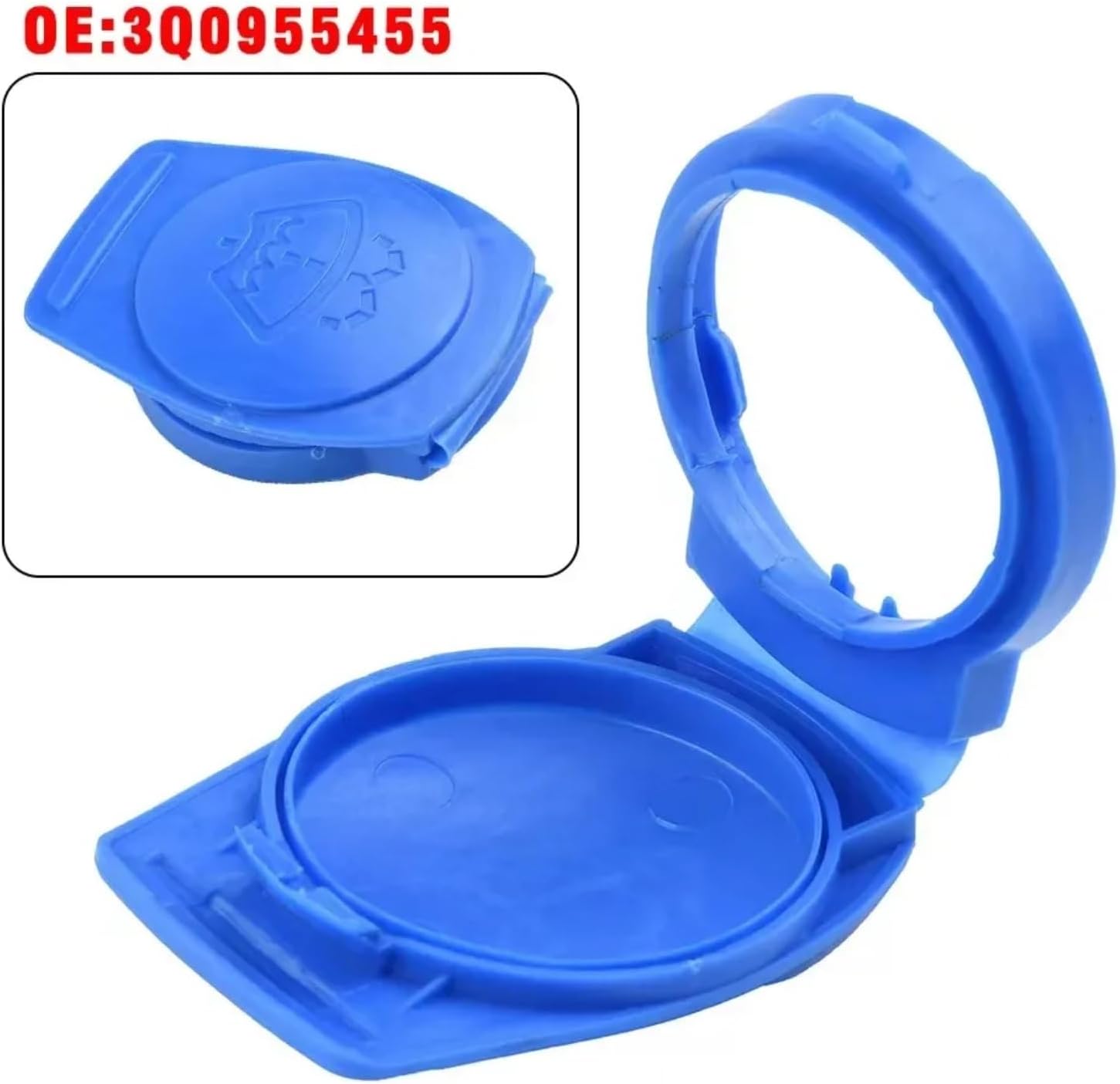for VW for Tiguan MK2 2017 2018 2019 2020 2021 2022 Windscreen Wiper Washer Fluid Reservoir Bottle Cover OEM:3Q0955455 - Image 2