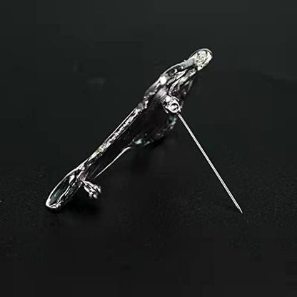 Alloy Elven Leaf Brooch - Green Leaf Clasp Pin - Elven Cloak Clasp - Costume Accessory - Movie Inspired - Gift for Elves Fans - Image 4