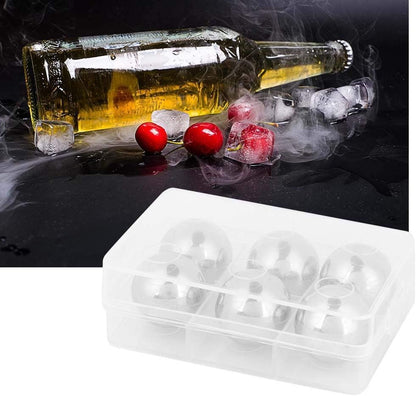 6Pcs Stainless Steel Ice Cubes Cooling Ball Whiskey Stones Reusable Metal Ice Cubes for Whiskey, Bourbon, Scotch, Vodka, Liqueurs, Beer Wine, Whiskey Rocks Chilling Stones. - Image 2
