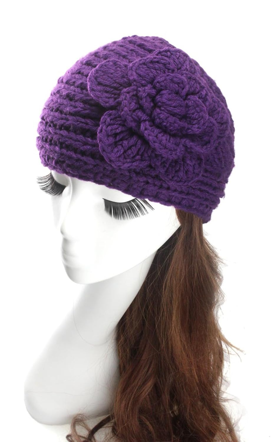 Chunky Knit Headband Crochet Headbands Hair Band Winter Ear Warmer for Women - Image 3