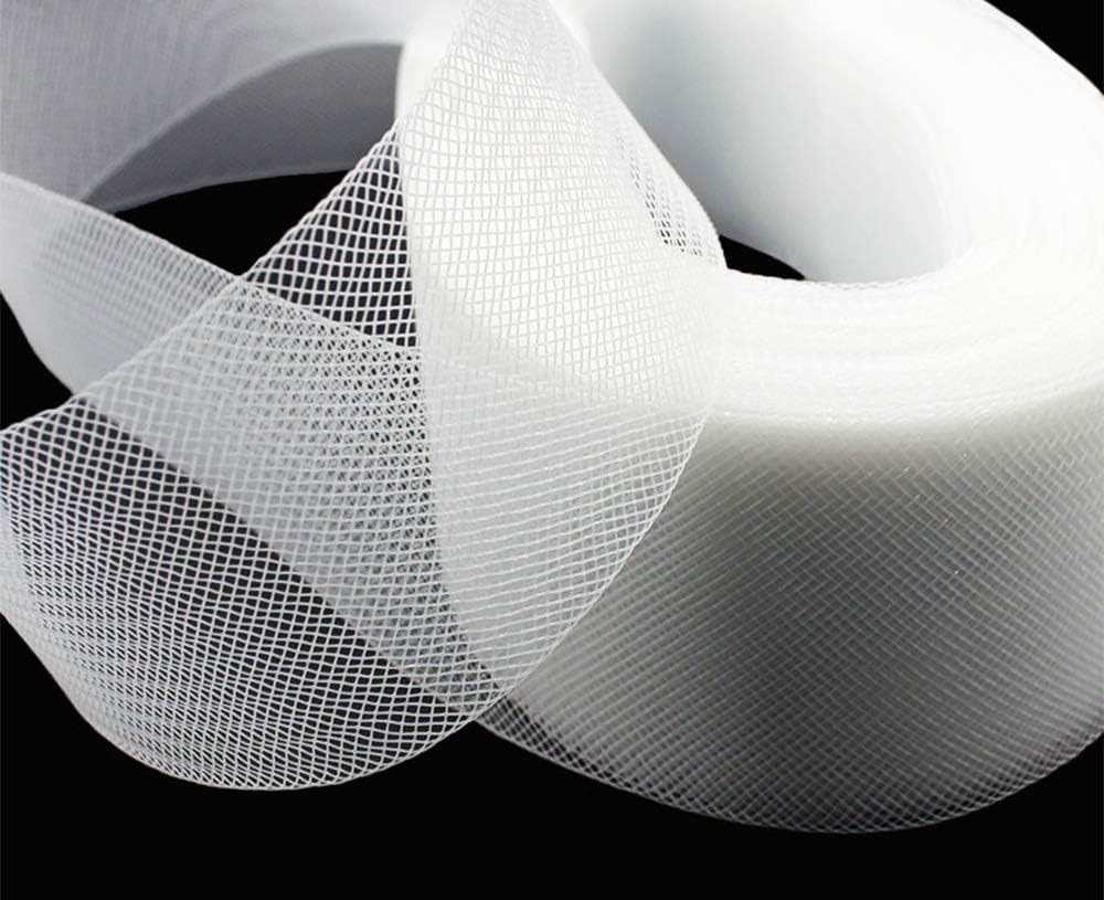 2 inch Wide Polyester White Horsehair Braid, Selling Per Roll/ 50 Yards - Image 2