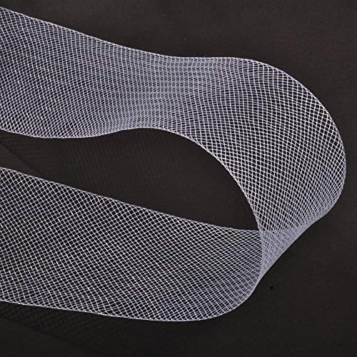 2 inch Wide Polyester White Horsehair Braid, Selling Per Roll/ 50 Yards - Image 3